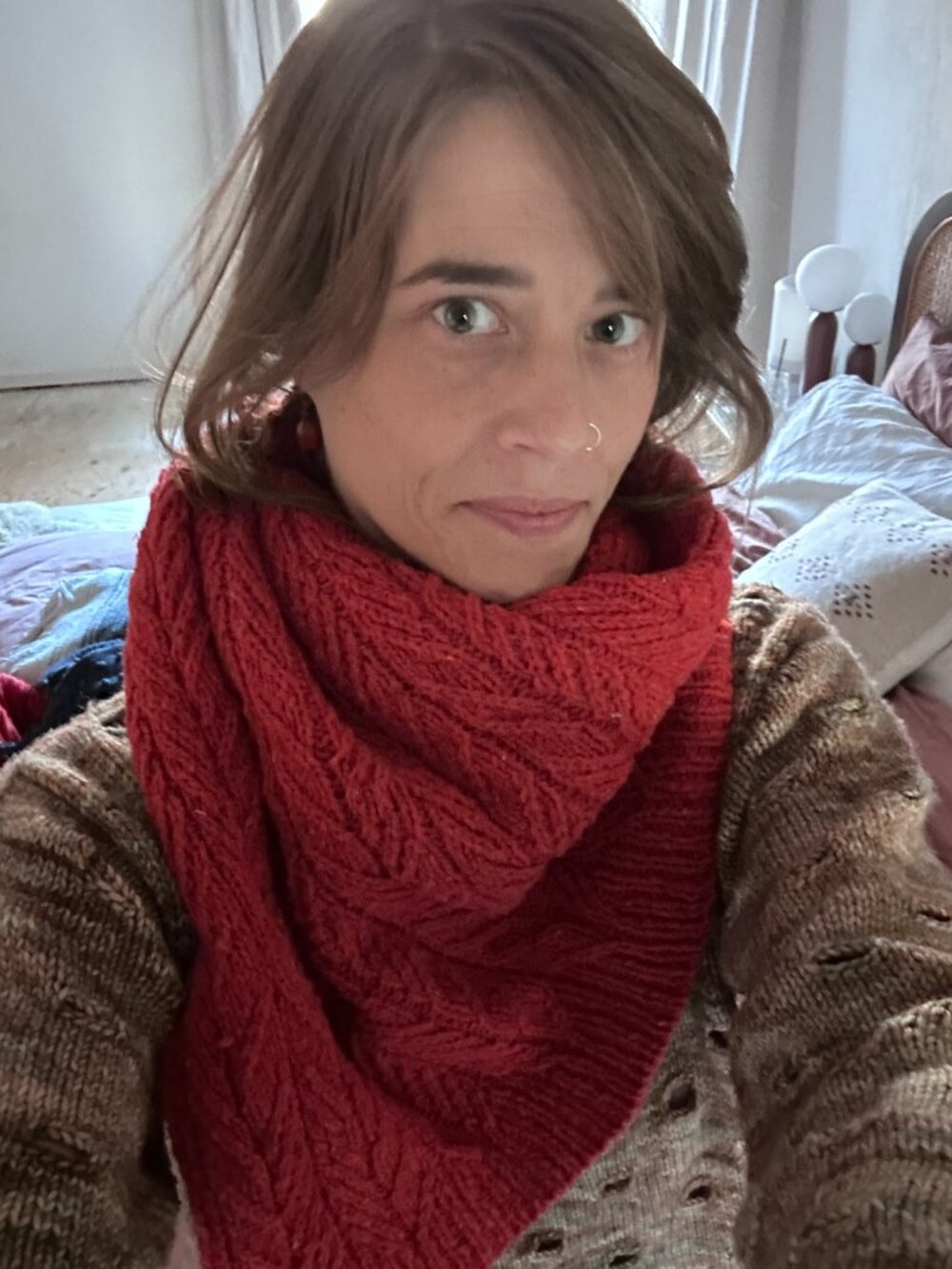 Handmade scarf - Picture 1 of 3